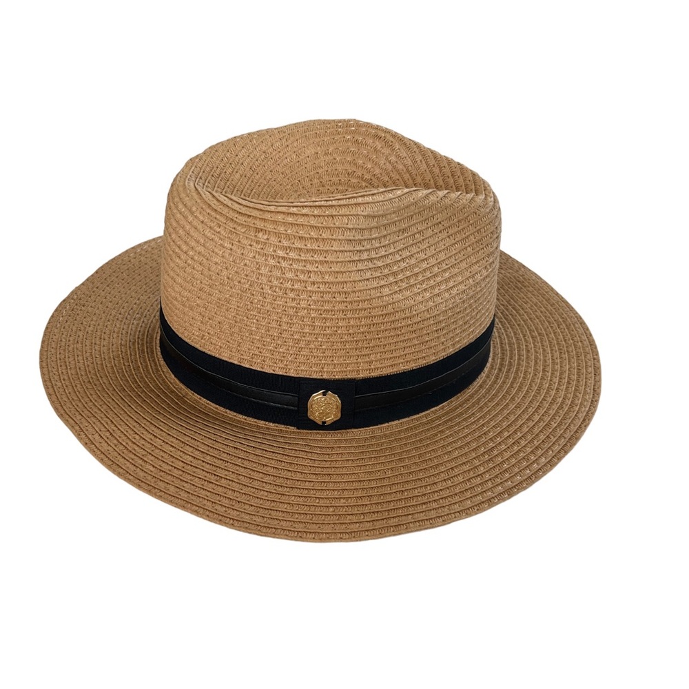 Vince Camuto Sun Hat Straw Natural Size O/S (One size)